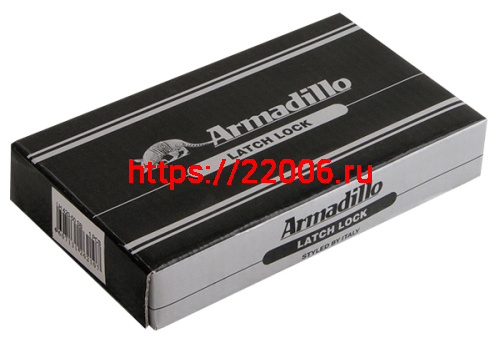 Корпус Armadillo (Армадилло) врезного замка c защёлкой METLH25-50 Box (LH 25-50) AB бронза фото 3