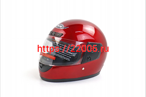 Шлем CONCORD XZF03 красный "XL(61-62)" (интеграл) фото 2