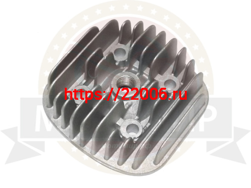 Головка цилиндра 2х такт Веломотор F80 "Газуля" фото 2 Головка цилиндра 2х такт Веломотор F80 "Газуля" фото 2