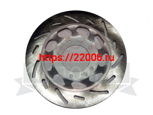 Диск тормозной передний (205х58х4) (отв.5х46) HUNTER 200 (НАБОР)