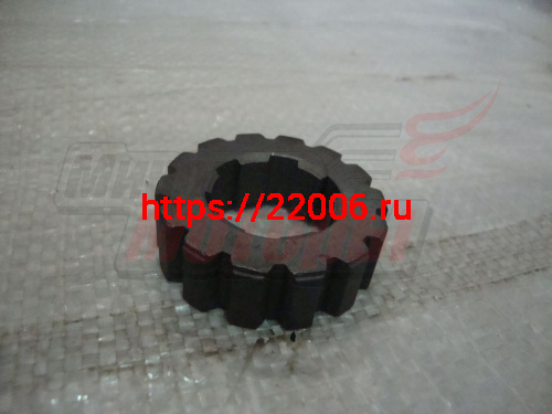 Муфта Урал зубчатая (сердечник) вторичного вала 1-2 передачи (крупный зуб) (ИМЗ-8.103-04219) (реставр.) Муфта Урал зубчатая (сердечник) вторичного вала 1-2 передачи (крупный зуб) (ИМЗ-8.103-04219) (реставр.)