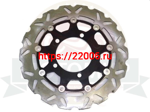 Диск тормозной передний (300х100х4) (отв: 5х73) FALCON SPEEDFIRE 250см3 (RF2В816) бол