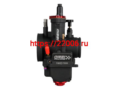 Карбюратор NIBBI Racing PWK32 (YJ), реком.двиг. 250-300 см3 (вход/выход 32 и 55 мм) фото 4 Карбюратор NIBBI Racing PWK32 (YJ), реком.двиг. 250-300 см3 (вход/выход 32 и 55 мм) фото 4