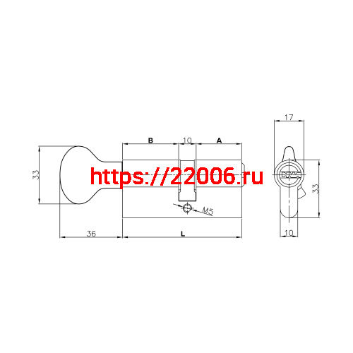 Цилиндровый механизм Kale kilit (Кале килит) с вертушкой 164 SM/68 (26+10+32) mm никель 5 кл. фото 5 Цилиндровый механизм Kale kilit (Кале килит) с вертушкой 164 SM/68 (26+10+32) mm никель 5 кл. фото 5