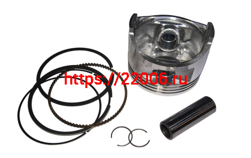 Поршень LIFAN 20,0 л.с. 192F-2T (кольца, палец, стопор.) (KP460) (13311-A2610-0001) (как 48861)