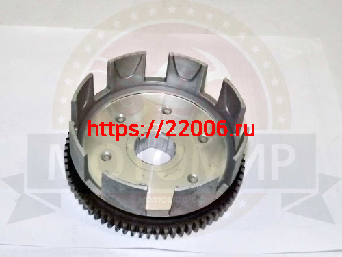 Барабан сцепления CG/CB125/150 голый Хантер, CrossFire 156FMI-162FMJ 8 пазов  73T фото 3