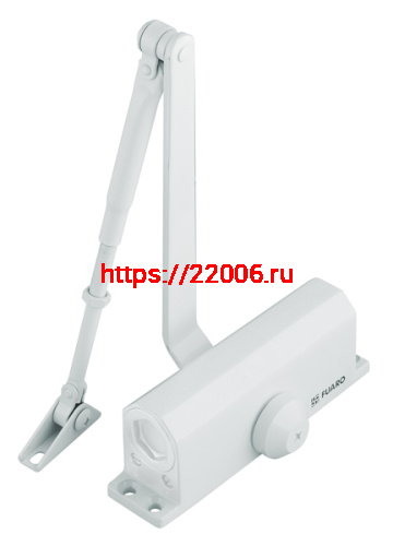 Доводчик Fuaro (Фуаро) дверной DC20-2 (DC-202) WH до 45 кг (белый)