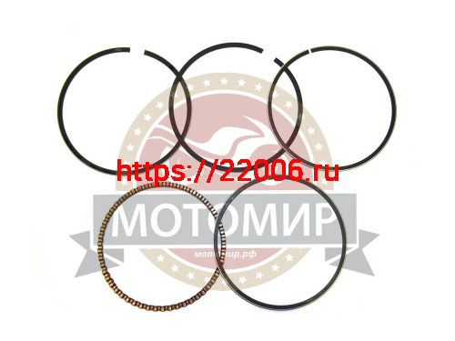 Кольца поршневые 4х такт. 65,50 мм (СВ200/СВ250) (165FMM,166FMM)) (169FML) Кольца поршневые 4х такт. 65,50 мм (СВ200/СВ250) (165FMM,166FMM)) (169FML)