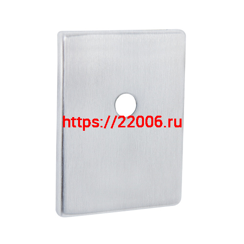 Накладка Fuaro (Фуаро) на шток цилиндра ESC.O.RL/K.486 (ESC 486-O RL) SSC сатинированный хром (1шт.)