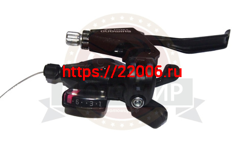 Шифтер/тормозная ручка Shimano Aitus M310, правый, 8 ск., ASTM3102R8AL Шифтер/тормозная ручка Shimano Aitus M310, правый, 8 ск., ASTM3102R8AL