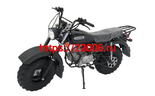 Мотоцикл внедорожный СКАУТ-3-125 PLUS VORTEX (ближний/дальний свет+поворотники)