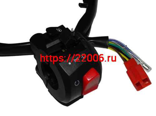 Переключатель скутер TRACER ADV, левый+правый  (Е92/Е93) фото 2