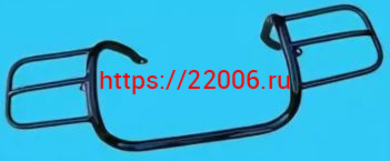 Дуга защиты фонарей коляски без покраски КБ МТС-21033 Урал Дуга защиты фонарей коляски без покраски КБ МТС-21033 Урал