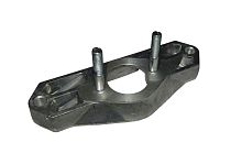 Патрубок карбюратора Буран (110502130) (со шпильками) (половинка Лодочки)