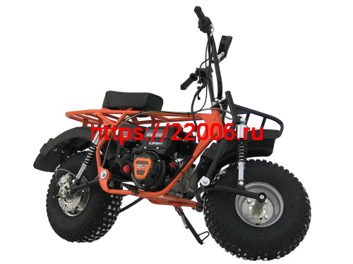 Мотоцикл СКАУТ САФАРИ 3L- 8+  BIGFOOT (ФАРА, перед и зад подвес. KP230 -8 л.с.,руч.старт, диск торм) фото 3