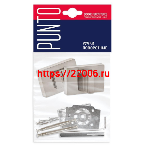 Ручка Punto (Пунто) поворотная BK6.K.QSL52 СP-8 хром фото 2 Ручка Punto (Пунто) поворотная BK6.K.QSL52 СP-8 хром фото 2