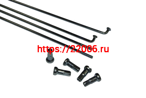 Спицы велосипедные с ниппелем 142мм (компл.-144шт) фото 3