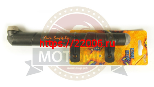 Насос вело ручной GIYO GP-45, пластик, экономичный и лёгкий, макс.давление 80 psi, крепление Насос вело ручной GIYO GP-45, пластик, экономичный и лёгкий, макс.давление 80 psi, крепление