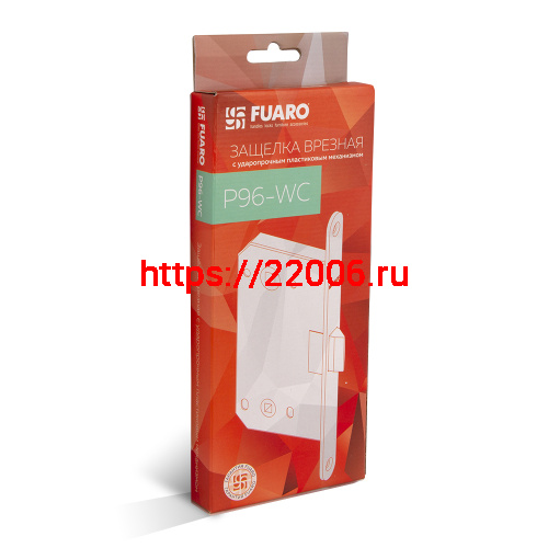 Защелка Fuaro (Фуаро) PLASTP96WC-50 (P96WC-50) AB бронза фото 2