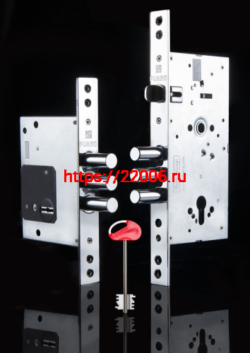 Замок Fuaro (Фуаро) врезной сувальдный MDV25/S-60.00.3R16 4key фото 2