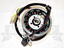 Зажигание 157FMI в сборе с маховиком  (9+2 катушки) Симплер, Хантер250, CrossFire