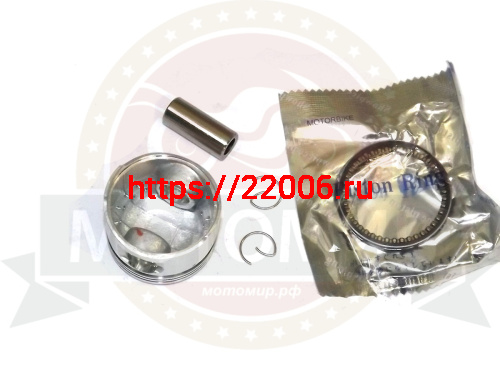 Поршень 39,00 мм 4 такт.скутер 139QMB (GY6) 50cc (кольца, палец d13мм, стопор. кольца) фото 2 Поршень 39,00 мм 4 такт.скутер 139QMB (GY6) 50cc (кольца, палец d13мм, стопор. кольца) фото 2