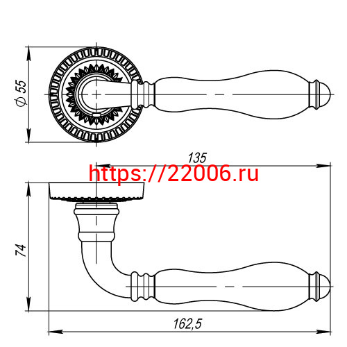 Ручка Armadillo (Армадилло) раздельная R.CL55.Silvia (Silvia CL1) AS/СRP-109 античное серебро/кракелюр фото 4 Ручка Armadillo (Армадилло) раздельная R.CL55.Silvia (Silvia CL1) AS/СRP-109 античное серебро/кракелюр фото 4