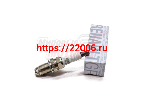 Свеча зажигания Logan, Clio, Laguna, Megan, Sandero, Largus, Kangoo (7700500168)