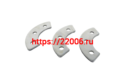 Прокладки (сегменты) стальные крепления ведомой звезды F50/F80 (КОМПЛ.=3 сегмента) Прокладки (сегменты) стальные крепления ведомой звезды F50/F80 (КОМПЛ.=3 сегмента)