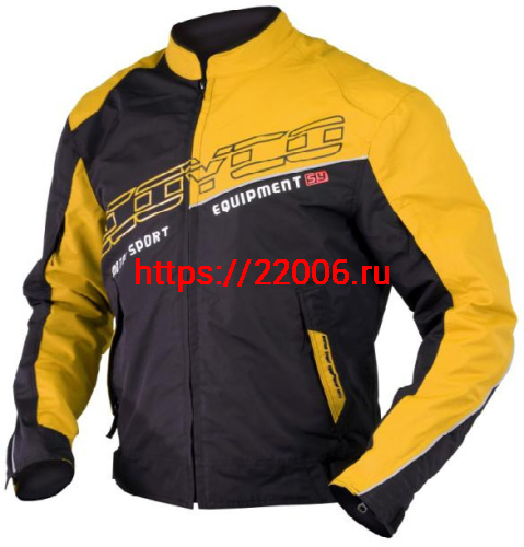 Куртка мотоциклетная JK31 желтая (XL) Scoyco