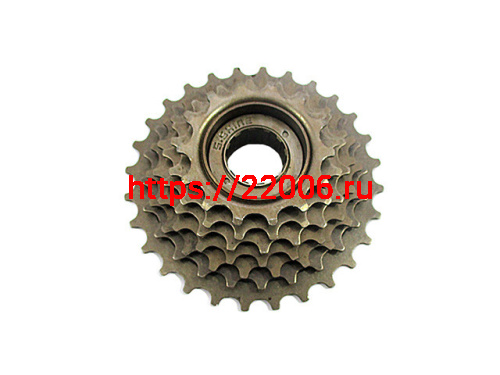 Звезда задняя 7-ск EDX7 коричневые, высокое качество 3002601 Звезда задняя 7-ск EDX7 коричневые, высокое качество 3002601