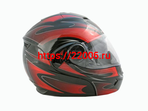 Мотошлем THH T-797 №1 black/ red (L) Мотошлем THH T-797 №1 black/ red (L)