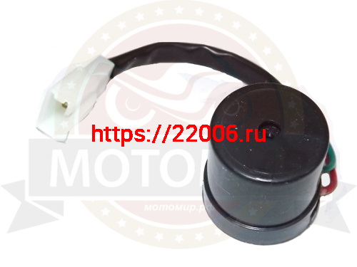 Реле поворотов 2 конт. провод. Альфа, "Zodiak", Yamaha Jog50, Cobra CrossFire звуковое Реле поворотов 2 конт. провод. Альфа, "Zodiak", Yamaha Jog50, Cobra CrossFire звуковое