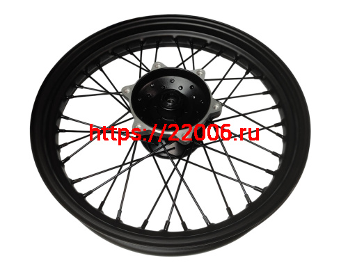 Обод 17" передний (2,5 х 17) MIRAGE 250 (ТЭККЕН) в сборе (150011392-0005) Обод 17" передний (2,5 х 17) MIRAGE 250 (ТЭККЕН) в сборе (150011392-0005)