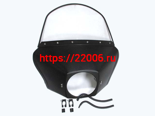 Щиток ветровой водителя в сборе порошковая покраска