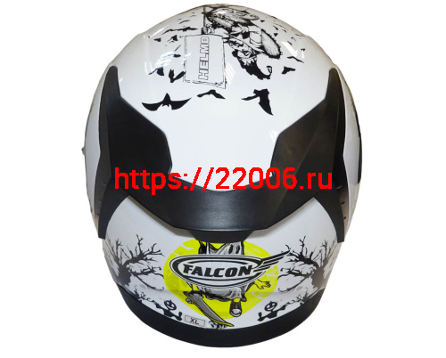 Шлем интеграл FALCON F702, размер L, с очками, (уп. 6 шт.) фото 4