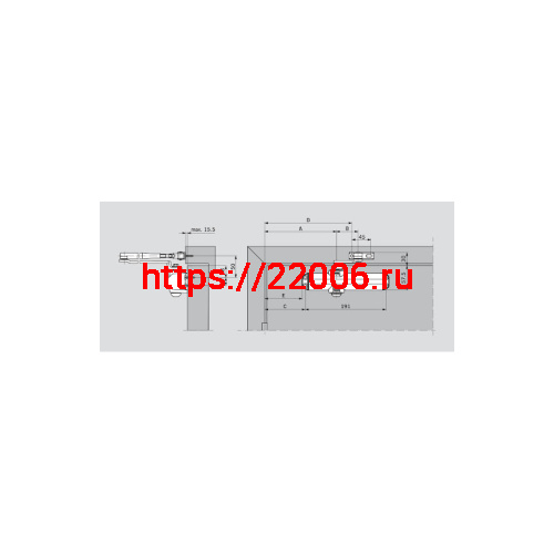 Доводчик Dorma (Дорма) дверной TS Compakt EN 2/3/4, с рычажной тягой, черный фото 4