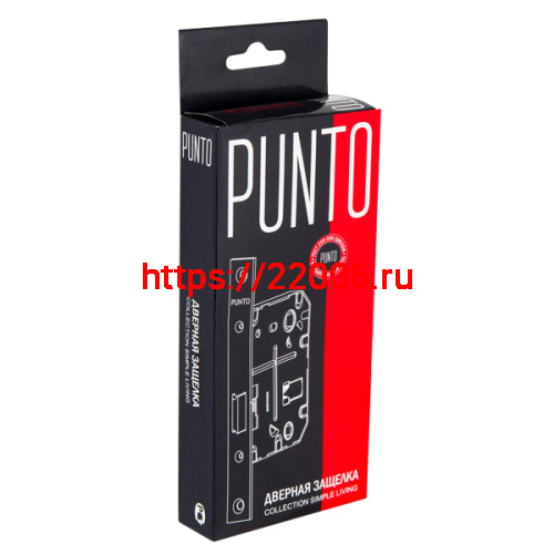 Защелка Punto (Пунто) врезная METL72-50 ( L72-50) GP золото фото 2