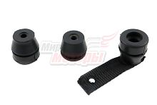 Амортизаторы CHAMPION 137,142 резиновые, комплект (1800015)