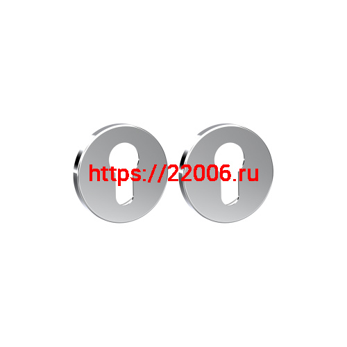 Накладка Punto (Пунто) под цилиндр ET.R.ARC.R52 (ET ARC) CP-8 хром
