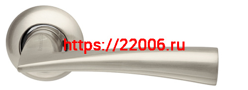 Ручка Armadillo (Армадилло) раздельная R.LD54.Columba (Columba LD80) SN/CP-3 матовый никель/хром