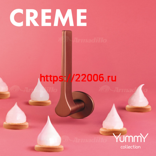 Ручка Armadillo (Армадилло) раздельная R.YM.CREME FSG-39 флор. золото фото 3