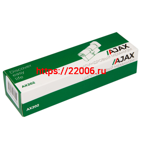 Цилиндровый Ajax (Аякс) механизм (AX200/70) AX2000Key70 (30+10+30) CP хром фото 2