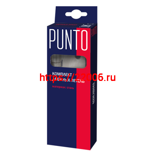 Петля Punto (Пунто) универсальная IN4100U BL (4B 100х70х2.5) черный фото 2