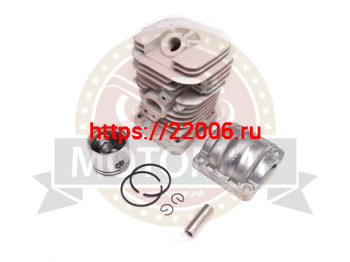 Поршневая в сборе б/п Партнер 351 D38 mm (ХРОМ) с поршнем 300387-49 крыш.