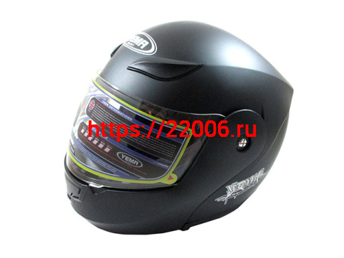 Мотошлем YM-920 черный матовый (XS) Мотошлем YM-920 черный матовый (XS)