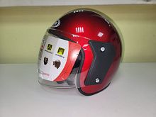 Мотошлем FGN-201 открытый желтый матовый (без размера)