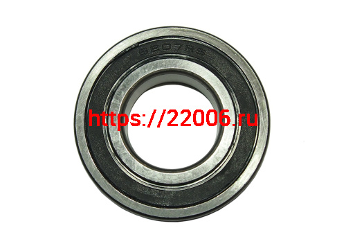 Подшипник 180207 (35х72х17) закрытый резиной (6207 2RS) (Импорт)