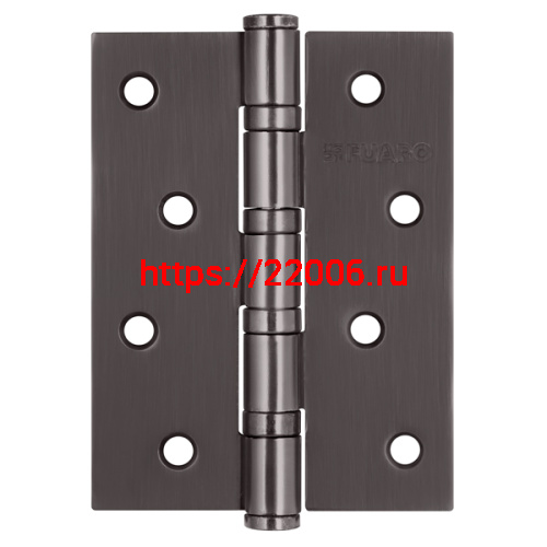 Петля Fuaro (Фуаро) универсальная IN4400U GR (4BB 100x75x2,5) графит Петля Fuaro (Фуаро) универсальная IN4400U GR (4BB 100x75x2,5) графит
