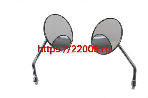 Зеркала (015) металл. (большие круглые хром) (в уп. 50 пар) Зеркала (015) металл. (большие круглые хром) (в уп. 50 пар)